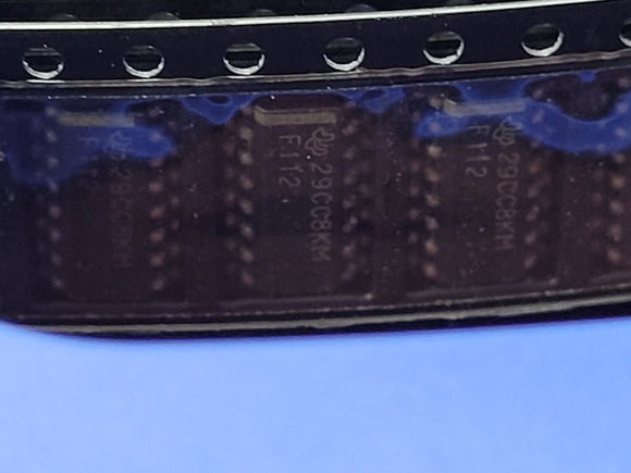 (10 PCS) SN74F112DR TI Flip Flop JK-Type Neg-Edge Push-Pull 2-Element SOIC-16