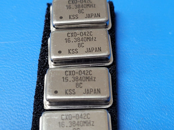 (2 PCS) CXO-042C-16.3840MHz KSS 16.3840MHz Crystal Clock Oscillator Full Size