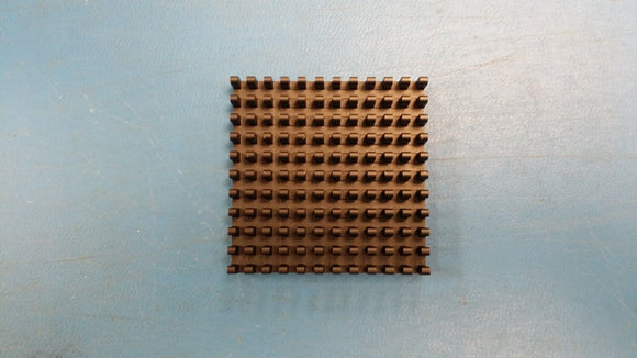 (20 PCS) 698-40AB Heat Sink Passive FOR BGA Pin Array Black Anodized 45mm ROHS