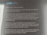 SCHEDA USB-ETH V1 USB to Ethernet Mezzanine Card for 96boards Platforms with PoE