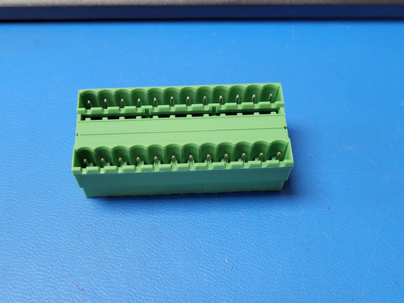 (1 PC) 1762790 PHOENIX CONTACT TERM BLOCK HDR 24POS 90DEG 5MM