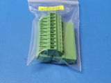 (1 PC) 1827208 PHOENIX CONTACT TERM BLOCK PLUG 10POS 3.81MM