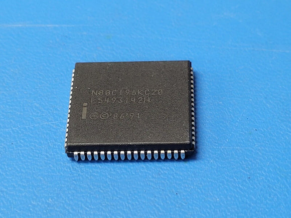 (1 PC) N80C196KC20 INTEL PLCC 84/IC MPU 16-BIT 5V 16MHZ