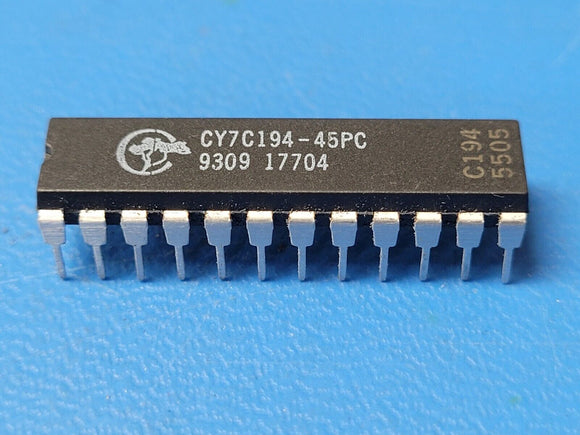 (1 PC) CY7C194-45PC CYPRESS IC SRAM 256KBIT PARALLEL 24DIP