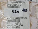 (25 PCS) 640251-6 TE Connectivity CONN RCPT HSG 6POS 3.96MM ROHS