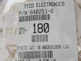(25 PCS) 640251-6 TE Connectivity CONN RCPT HSG 6POS 3.96MM ROHS
