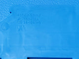(1) 3101197 PHOENIX Terminal Block Connector 2 Position Disconnect Blue 12-28AWG