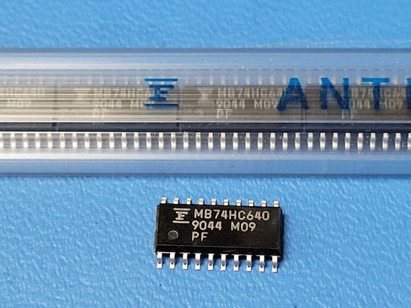 (10 PCS) MB74HC640PF FUJITSU Bus Transceiver 1-Func 8-Bit Inverted CMOS SOP20