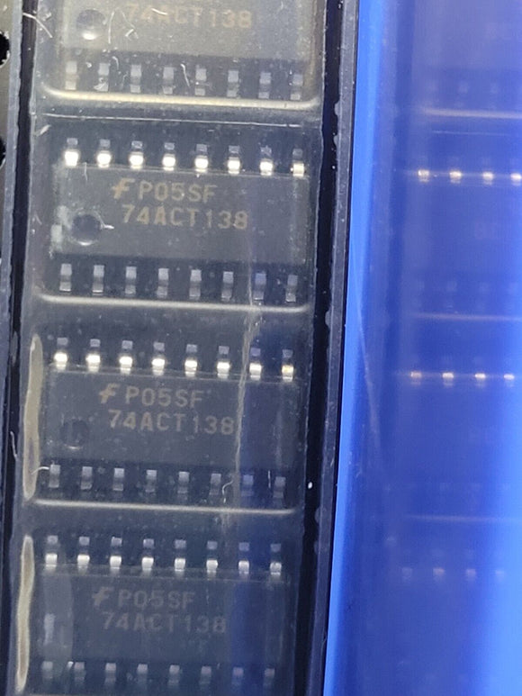 (10 PCS) 74ACT138SCX FSC Decoder/Demultiplexer 1 x 3:8 16-SOIC