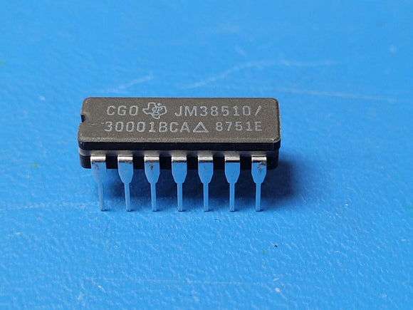 (25 PCS) JM38510/30001BCA TI NAND Gate 4-Element 2-IN Bipolar 14-Pin CDIP