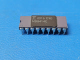 (1 PC) MB8414E FUJITSU Standard SRAM, 1KX4, 250ns, CMOS, CDIP18