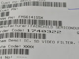 (10) FMS6141S5X FSC Active Filter Single Low Pass 4th Order 8MHz 5Pin SC-70 ROHS