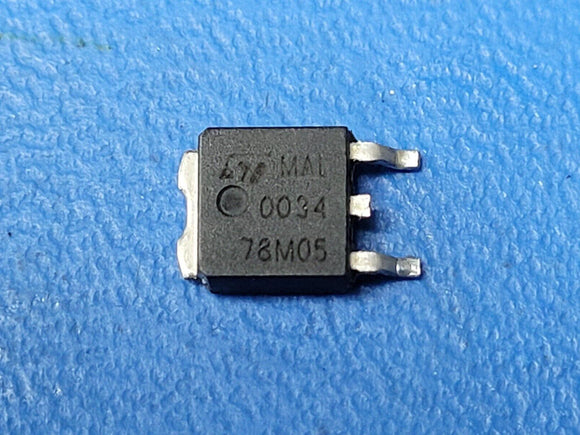 (10 PCS) L78M05AC STMICRO IC REG LINEAR 5V 500MA DPAK