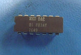 (2PCS) DAC01AY D/A Converter, 6-Bit, 1 Func, Bipolar, CDIP14