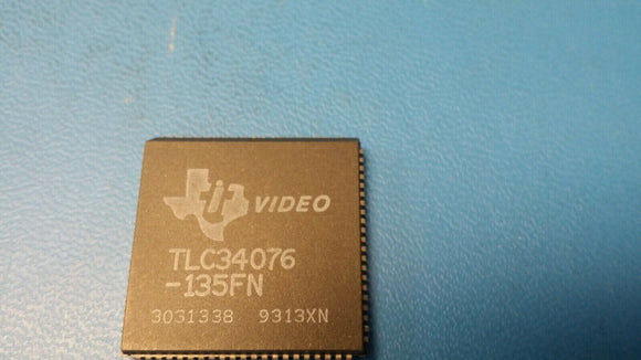 (1 PC) TLC34076-135FN TI Video Interface Palette 84-Pin PLCC