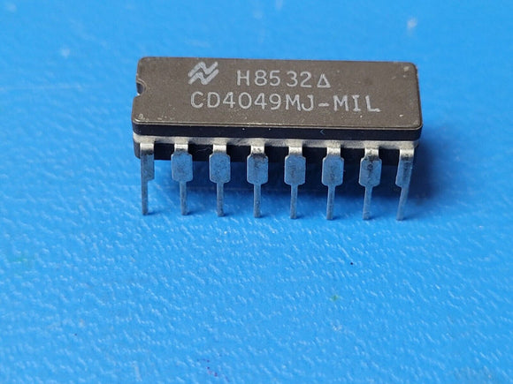 (1 PC) CD4049MJ-MIL NSC Inverter, CMOS, CDIP16