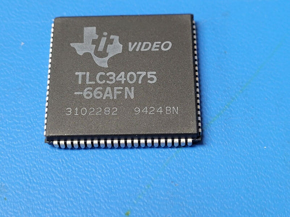 (1 PC) TLC34075-66AFN TI Bit Digital to Analog Converter PLCC84