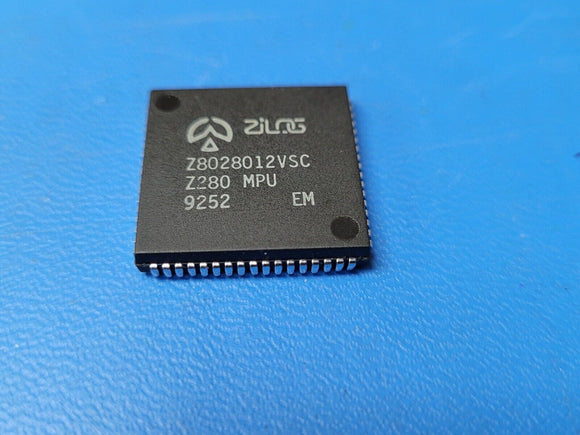 (1 PC) Z8028012VSC ZILOG Microcontroller, 16-Bit, 12MHz, CMOS, PLCC68