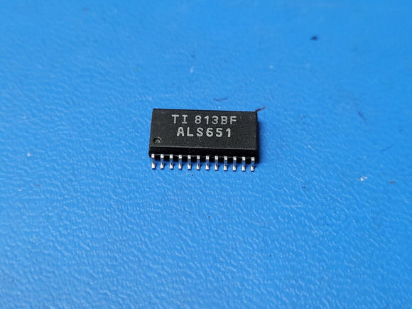 (1 PC) SN74ALS651DW TI IC TXRX INVERT 5.5V 24SOIC