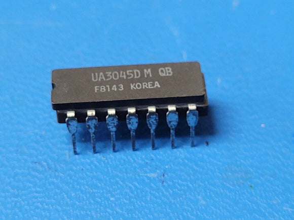 (1 PC) UA3045DMQB FSC INTEGRATED CIRCUIT CERAMIC 14 PIN DIP VINTAGE 1981 D/C
