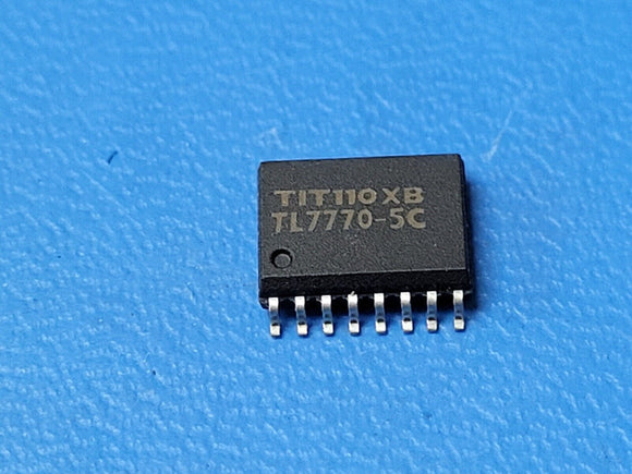 (1 PC) TL7770-5CDW Supervisor Open Drain or Open Collector 2 Channel 16-SOIC