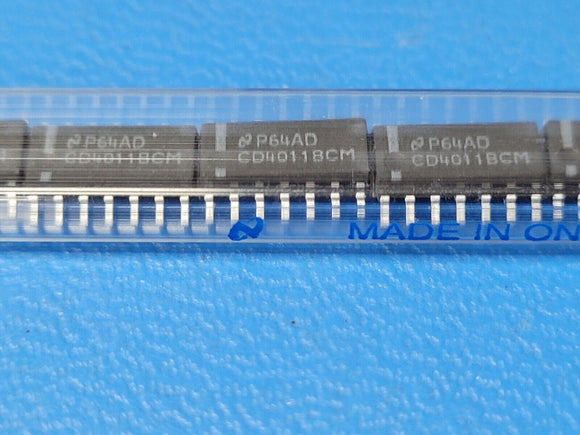 (10 PCS) CD4011BCM NSC NAND Gate IC 4 Channel 14-SOIC