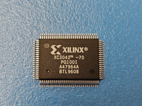 (1 PC) XC3042-70PQ100I XILINX Field Programmable Gate Arrays QFP