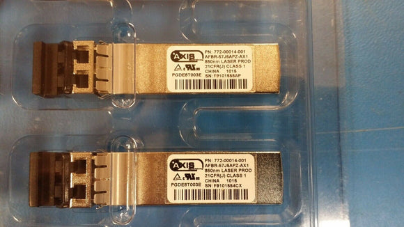 (1 PC) AFBR-57J5APZ-AX1 MM 3G BTS SFP IND-TEMP ROHS AXIS Fiber OpticTransceiver