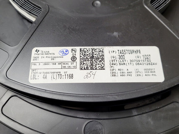 (10 PCS) TAS5709PHPR TI IC AMP CLSS D STER 20.6W 48HTQFP ROHS