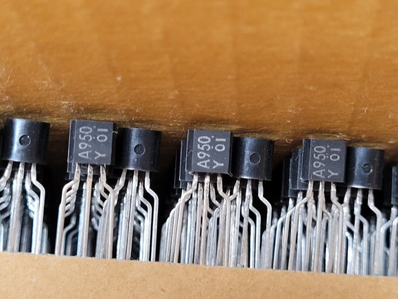(25 PCS) 2SA950-Y TOSHIBA TRANS PNP 30V 0.8A TO92