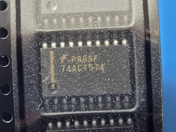 (10 PCS) 74ACT574SCX, MC74ACT574DWR IC FF D-TYPE SNGL 8BIT 20SOIC