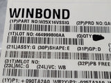 (5 PCS) W25X16VSSIG WINBOND FLASH Memory IC 16Mbit SPI 75 MHz 8-SOIC ROHS