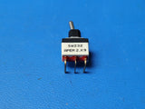 (1 PC) SW232CD7 APEM Toggle Switches SPDT 0.4V 20VAC/DC 7.5mm Right Angle ROHS