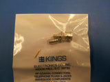 (2 PC) KINGS ELECTRONICS 2065-7-9 BNC 75 Ohm Male Straight Crimp Plug RG-59 Type