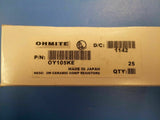 (25pcs) OHMITE  OY105KE  RESISTOR, CERAMIC, 1MOHM, 2W, 10%