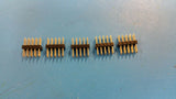 (25)MTSW-105-08-T-D Conn Unshrouded Header HDR 10 POS 2.54mm Solder ST Thru-Hole