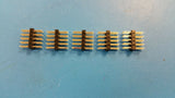 (25)MTSW-105-08-T-D Conn Unshrouded Header HDR 10 POS 2.54mm Solder ST Thru-Hole