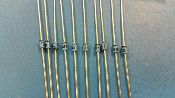(100pcs) 1N4737A, Thomson-CSF, Zener Diode, 7.5V, 1W, DO-41