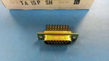 (10pcs) TA-15PSH TRW CONNECTOR D-Subminiature PL 15 POS IDT ST Cable Mount