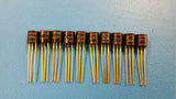 (10pc) MPS6571 MOT (EQUAL TO NTE123AP)BIPOLAR TRANSISTOR, NPN, 40V, TO-92
