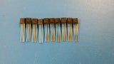 (25 PCS) PN2907 NATIONAL SEMI.  TRANSISTOR, BIPOLAR, PNP, 80V, 800mA, TO-92
