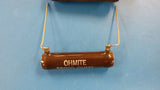 (1 PC) B20J55K OHMITE 20 WATT 55,000 OHMS WIREWOUND POWER REISITOR