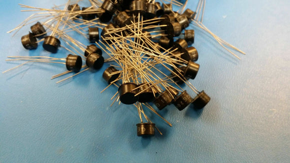 (2 PCS) 2N461 GE (EQUAL NTE102) Trans GP BJT PNP 24V 0.15A 3-Pin TO-5