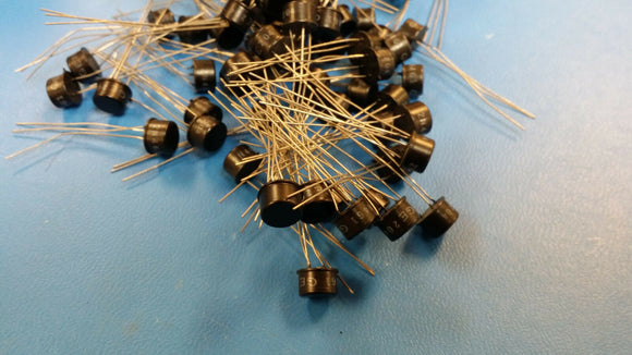 (2 PCS) 2N461 GE (EQUAL NTE102) Trans GP BJT PNP 24V 0.15A 3-Pin TO-5