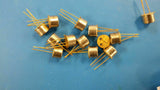 (3 PCS) 2N3468 FAIRCHILD/MOT SEMICONDUCTOR Trans GP BJT PNP 50V 1A 3-Pin TO-39