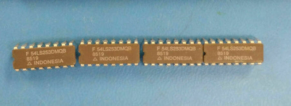 (1 PC) 54LS253DMQB FSC DUAL 4 LINE TO 1 LINE MULTIPLEXER, TRUE OUTPUT, CDIP16