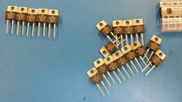 (5 PCS) FES16JT GENERAL INST. Diode Switching 600V 16A 2-Pin(2+Tab) TO-220