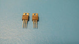 (2 PCS) 2N6129 (EQUAL to NTE196 ) FSC TRANSISTOR NPN SILICON 90V IC-7A TO-220