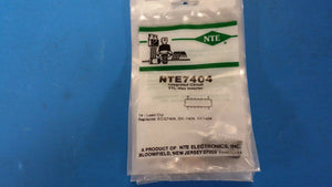 NTE7404, ECG7404, GE-7404, SK7404, Integrated Circuit, TTL-Hex Inverter