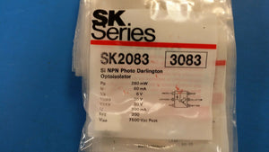 SK2083 RCA (NTE3083 EQUAL) SILICON NPN PHOTO DARLINGTON OPTOISOLATOR